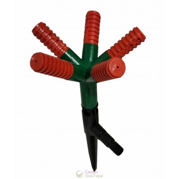 Зрошувач вертушка 5-ходова економ